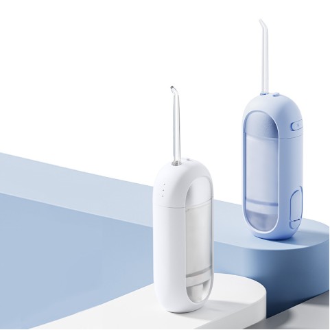 Blue Portable IPX7 Electric Water Flosser