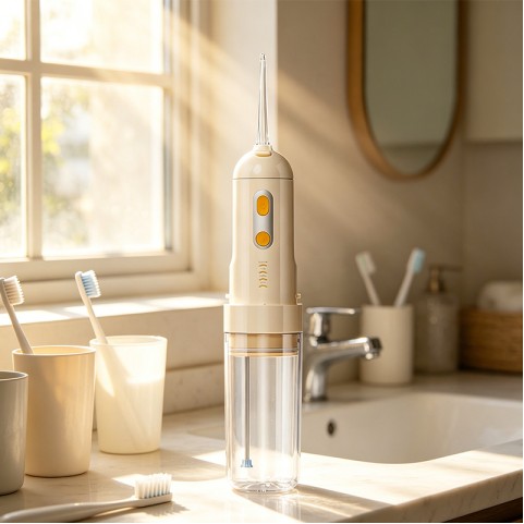 Yellow Mini Portable Electric Water Flosser