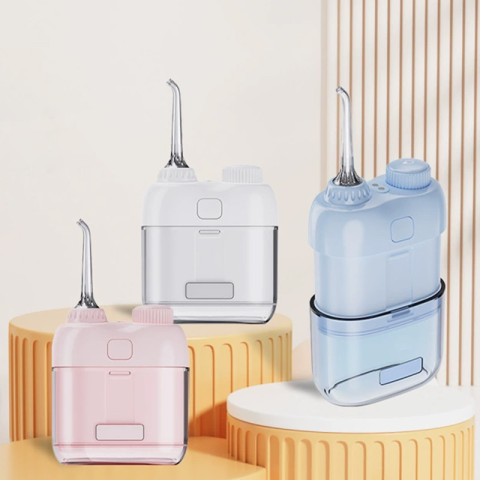 Pull-out Water Tank Water Flosser with Foldable Nozzle