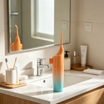 Pressure-Type Cordless Dental Cleaner