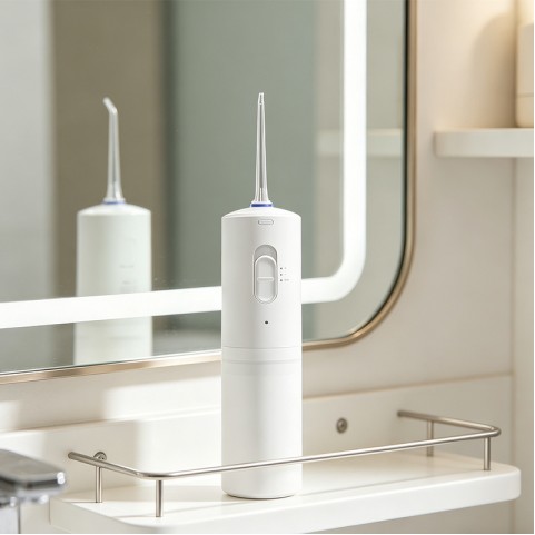 2-Mode White Wireless Water Flosser