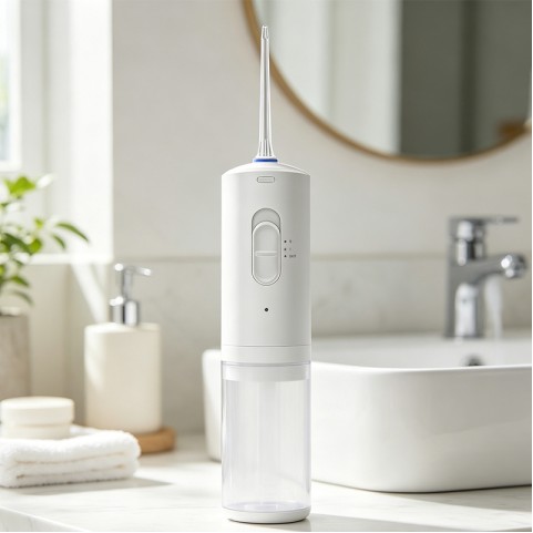 2-Mode White Wireless Water Flosser