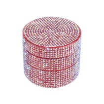 Luxury Rhinestone-Inlaid Tobacco Grinder