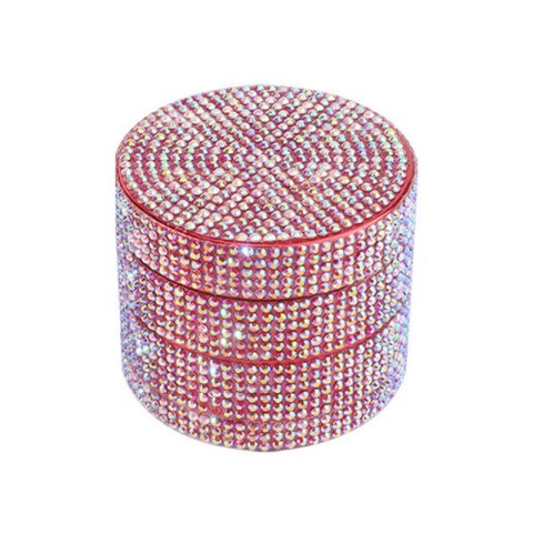 Luxury Rhinestone-Inlaid Tobacco Grinder