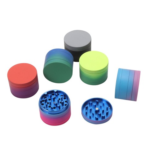 Lightweight Modern Tobacco Grinder with a Gradient Finish