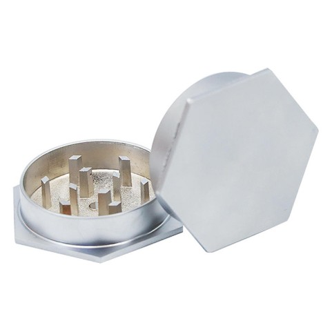 Concave Hexagonal Tobacco Grinder