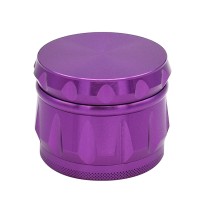 Matte-finish 3D-textured non-slip tobacco grinder