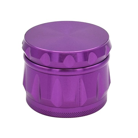 Matte-finish 3D-textured non-slip tobacco grinder
