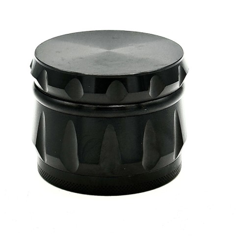 Matte-finish 3D-textured non-slip tobacco grinder