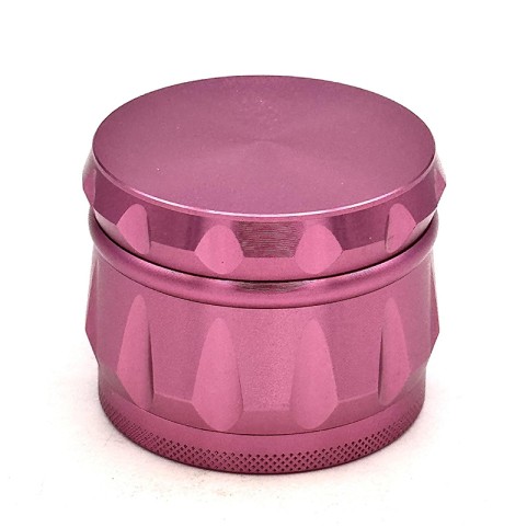 Matte-finish 3D-textured non-slip tobacco grinder