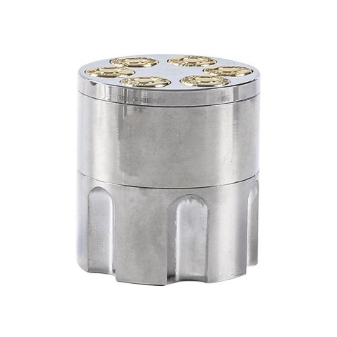 Cool Revolver-Cylinder-Style Tobacco Grinder