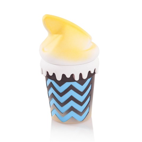 Cute Ice Cream-Shaped Metal Tobacco Grinder