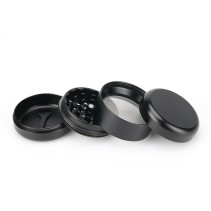 Minimalist 4-Layer Portable Tobacco Grinder