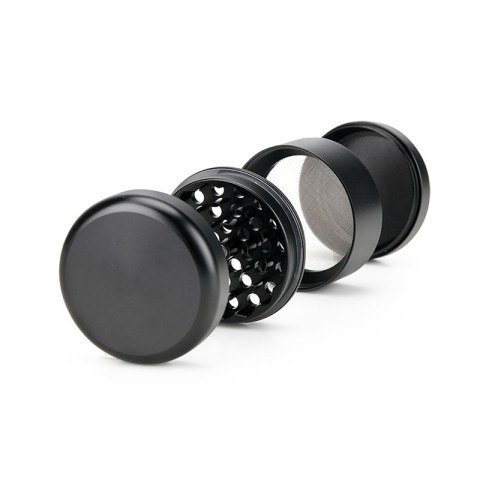 Minimalist 4-Layer Portable Tobacco Grinder