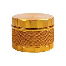 Tobacco Grinder with Wavy-Grooved Mesh