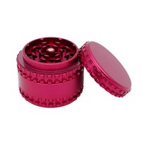 Tobacco Grinder with Anti-Slip Gear-Style Design