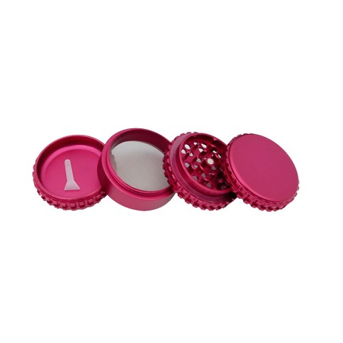 Tobacco Grinder with Anti-Slip Gear-Style Design