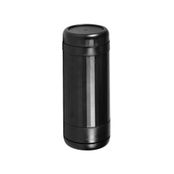 Sleek Black Multi-Faceted Electric Tobacco Grinder