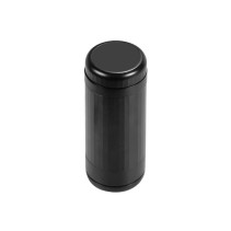 Sleek Black Multi-Faceted Electric Tobacco Grinder