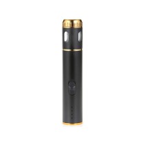 Electroplated Gold-Rimmed Visible Tobacco Grinder