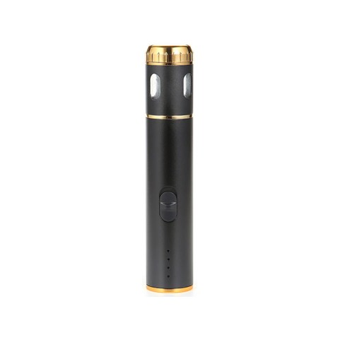 Electroplated Gold-Rimmed Visible Tobacco Grinder