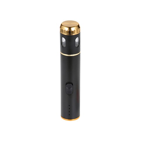 Electroplated Gold-Rimmed Visible Tobacco Grinder