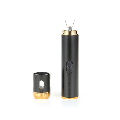 Electroplated Gold-Rimmed Visible Tobacco Grinder