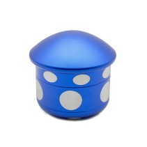 Mushroom-shaped single-handed manual tobacco grinder