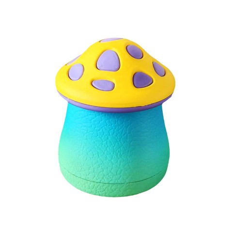 High-Quality Colorful Mushroom-Shaped Tobacco Grinder