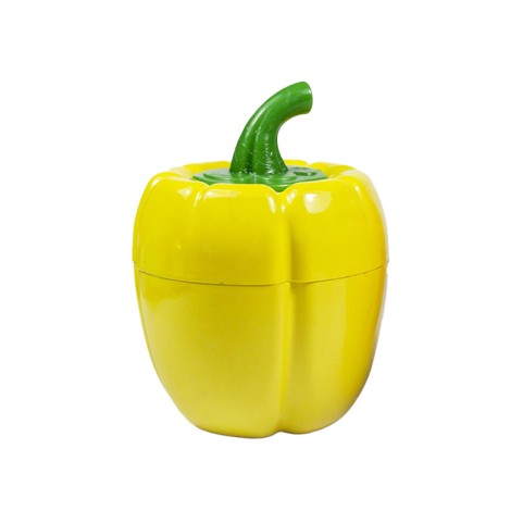 Realistic Bell Pepper-Shaped Tobacco Grinder