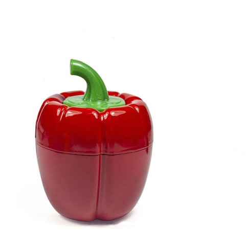 Realistic Bell Pepper-Shaped Tobacco Grinder