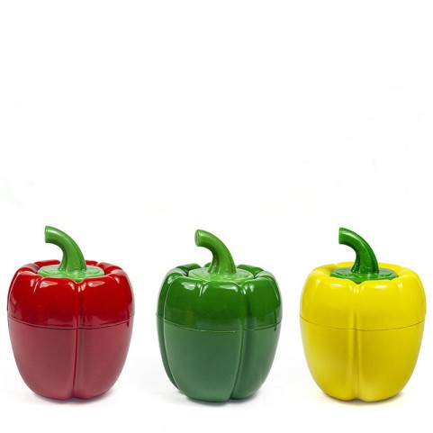 Realistic Bell Pepper-Shaped Tobacco Grinder