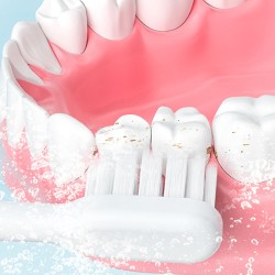 Blue Ultra-Fine Soft-Bristle Toothbrush Replacement Heads