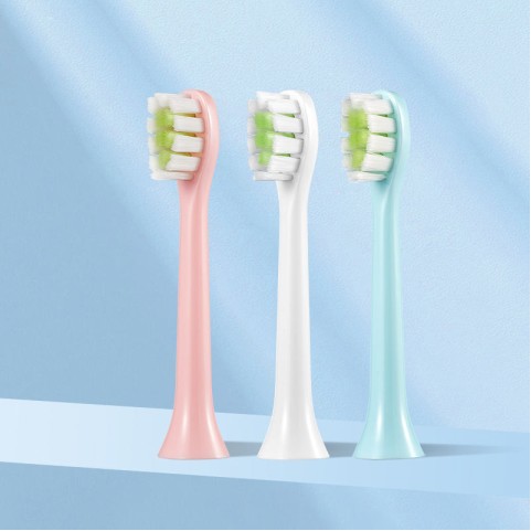 Waterproof DuPont Nylon Replacement Brush Heads