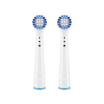 Soft-Bristled Rounded Replacement Brush Heads with Color-Changing Indicator