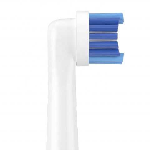 Soft-Bristled Rounded Replacement Brush Heads with Color-Changing Indicator