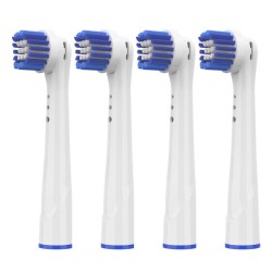 Soft-Bristled Rounded Replacement Brush Heads with Color-Changing Indicator