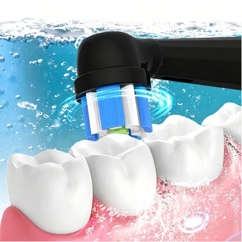 3D Rounded DuPont Electric Toothbrush Replacement Brush Heads