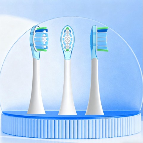 White 3D Replacement Toothbrush Heads