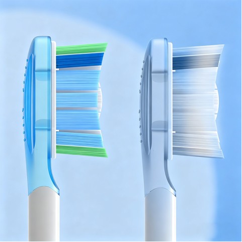 White 3D Replacement Toothbrush Heads
