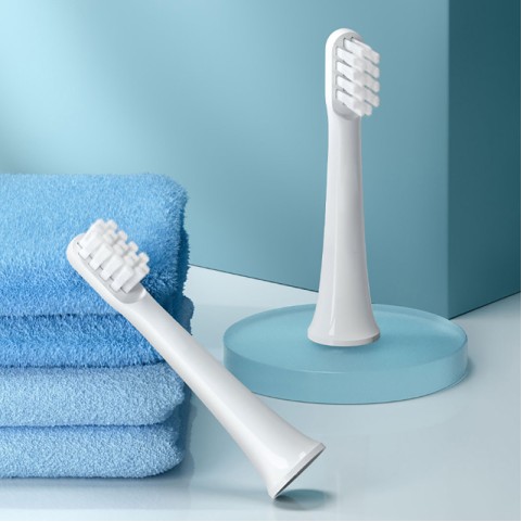 High-Density Round Smooth Replacement Toothbrush Heads