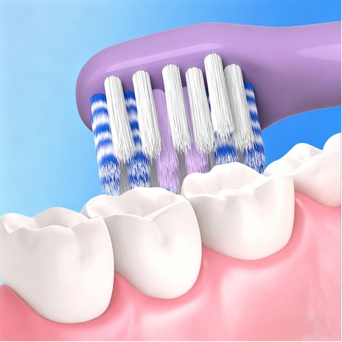 Round-Head Soft-Bristle Deep Cleaning Replacement Brush Heads