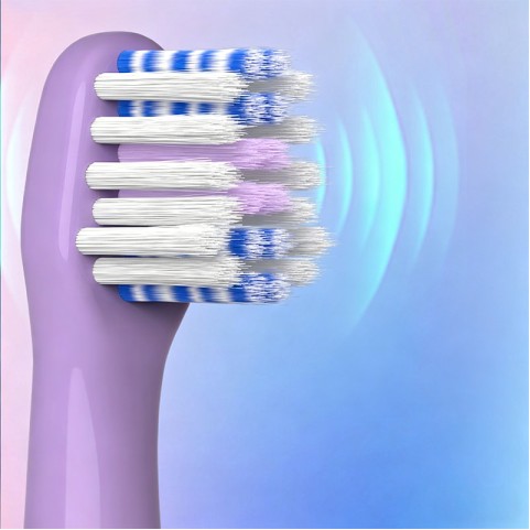Round-Head Soft-Bristle Deep Cleaning Replacement Brush Heads